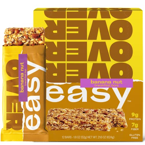 Over Easy Banana Nut Breakfast Bars | All Natural, Clean Ingredi