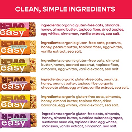 Over Easy Breakfast Bars - All Natural, Clean Ingredient Protein
