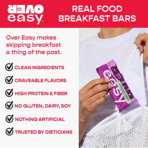 Over Easy Oatmeal Raisin Breakfast Bars | All Natural, Clean Ing