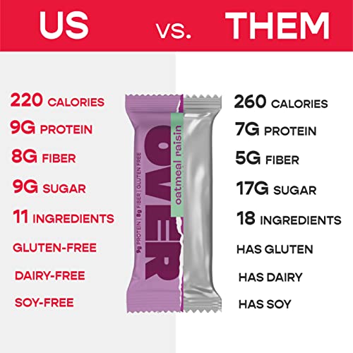 Over Easy Oatmeal Raisin Breakfast Bars | All Natural, Clean Ing