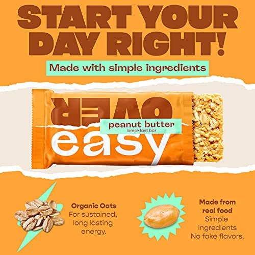 Over Easy Peanut Butter Breakfast Bars | All Natural, Clean Ingr