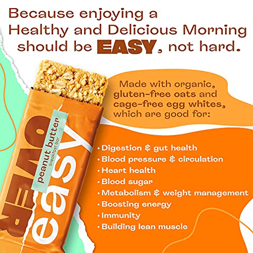 Over Easy Peanut Butter Breakfast Bars | All Natural, Clean Ingr