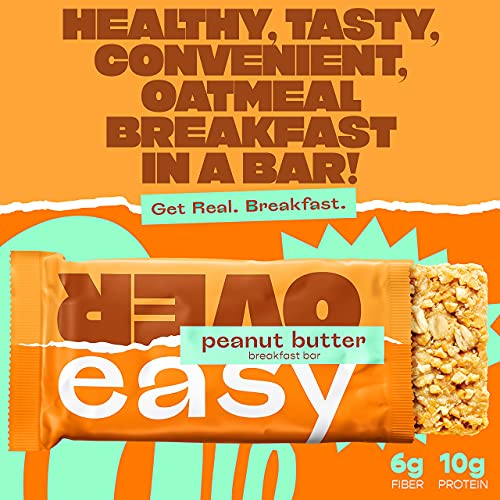 Over Easy Peanut Butter Breakfast Bars | All Natural, Clean Ingr