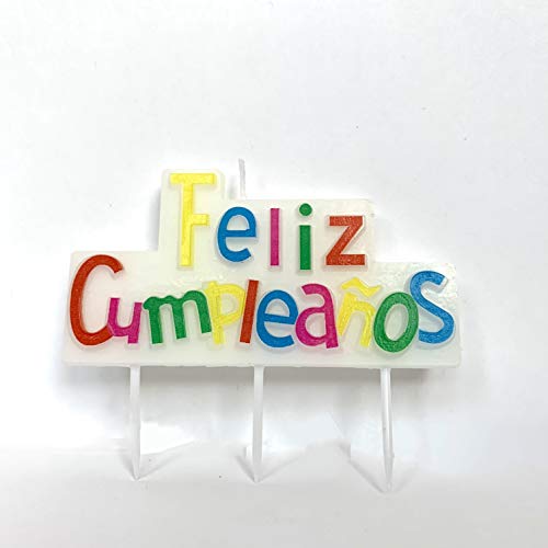 Over The Line Feliz Cumpleanos Vela - Happy Birthday Party Celeb