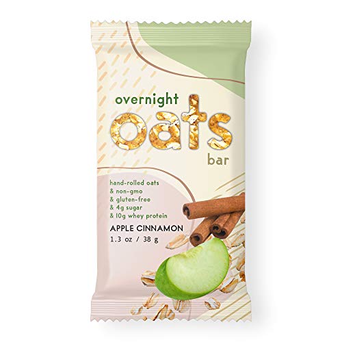 Overnight Oats Bar Apple Cinnamon, 11.7 Ounces, 9 Countpack Of 1