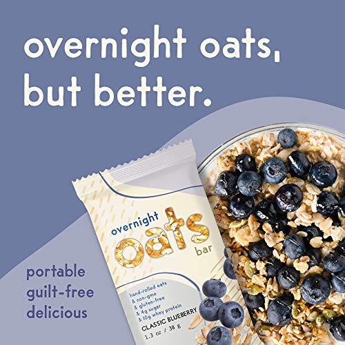 Overnight Oats Bar Classic Blueberry, 11.7 Ounces, 9 Ct