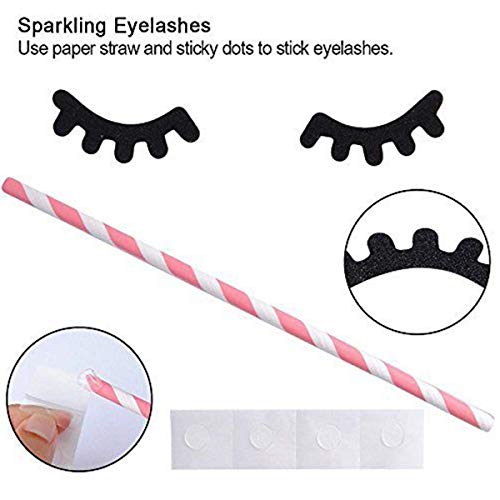 Owill Unicorn Cake Topper With Eyelashes Party Cake Decoration S