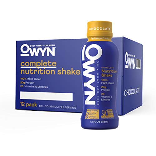 Owyn - 100% Vegan Plant-Based Meal Replacement Shakes | Chocolat