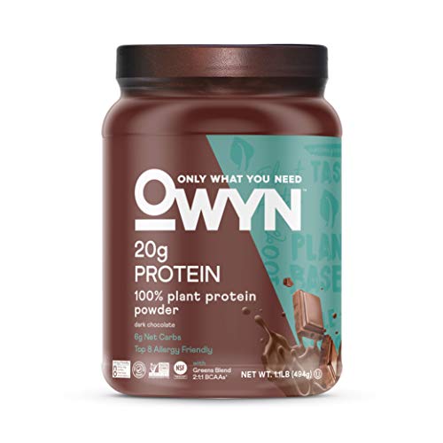Owyn - 100% Vegan Plant-Based Protein Powder | Dark Chocolate 1.