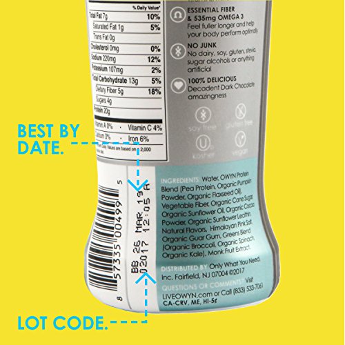 Owyn, Vegan Protein Shake, Cold Brew Coffee,12 Fl Oz Pack Of 12