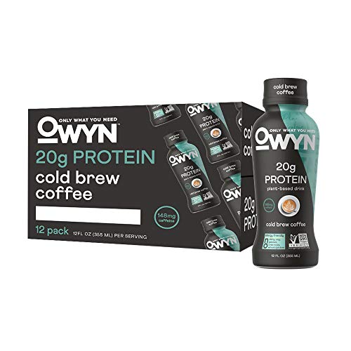 Owyn, Vegan Protein Shake, Cold Brew Coffee,12 Fl Oz Pack Of 12