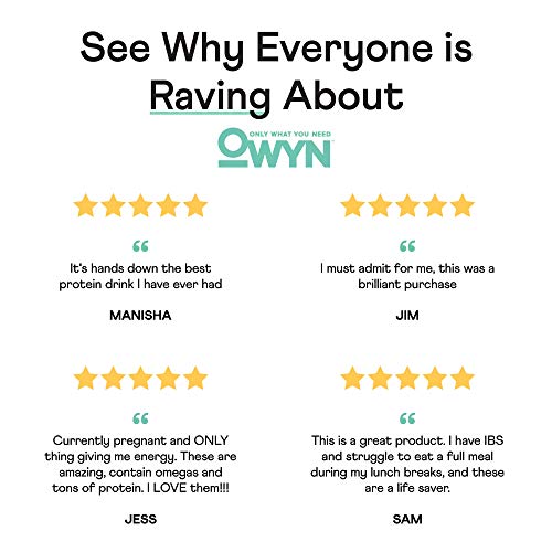 Owyn, Vegan Protein Shake, Smooth Vanilla,12 Fl Oz Pack Of 4,