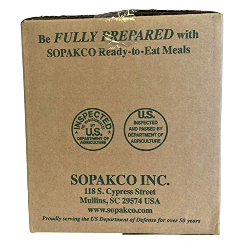 8/2018 Pack Date - 8/2023 Expiration Sopakco With 16 Sure-Pak Mr