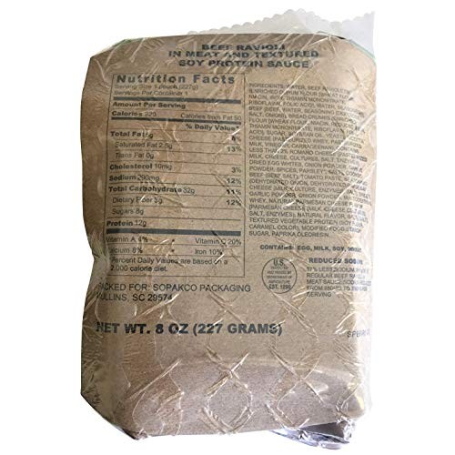 8/2018 Pack Date - 8/2023 Expiration Sopakco With 16 Sure-Pak Mr