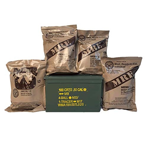 Ozark Outdoorz Military 2021 Inspection Date Mres Meals-Ready-T