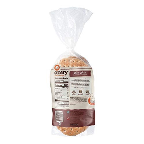 Ozery Bakery, 100 Calorie Whole Wheat OneBun, Pita Bread Thin Bu...
