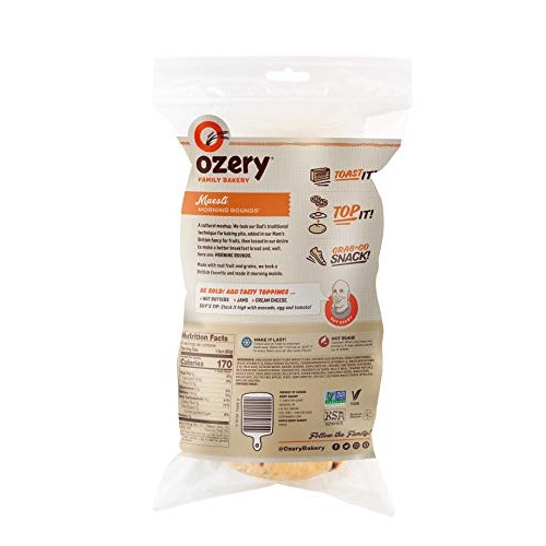 Ozery Bakery Muesli Morning Rounds, 6-Count Bag, Pack Of 4