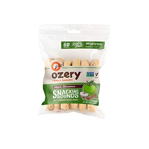 Ozery Snacking Rounds Variety Pack, Apple Cinnamon, Blueberry, C