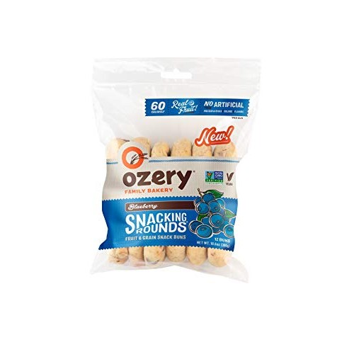 Ozery Snacking Rounds Variety Pack, Apple Cinnamon, Blueberry, C