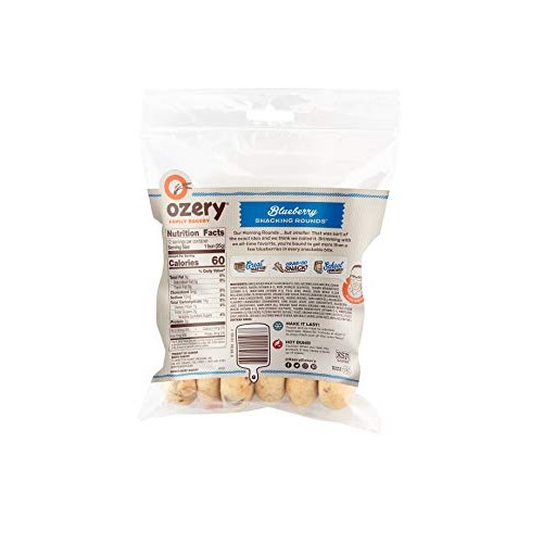Ozery Snacking Rounds Variety Pack, Apple Cinnamon, Blueberry, C