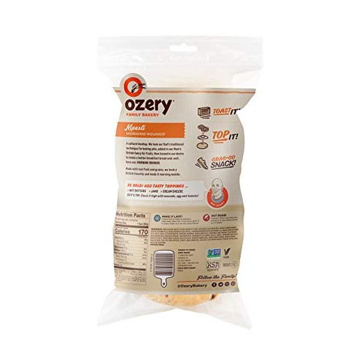 Ozery Bakery Muesli Morning Rounds, 6-Count Bag, 6-Pack