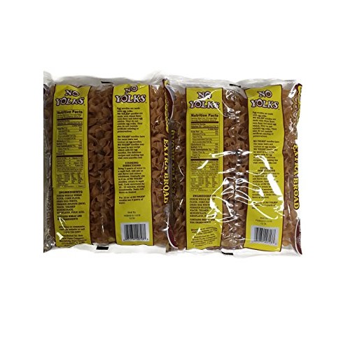 No Yolks Whole Grain Extra Broad Noodles, 12 Oz. Bags Set Of 2