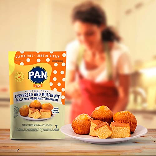 P.A.N Cornbread and Muffin Mix – Gluten Free Baking Mix 0.9 lb. ...