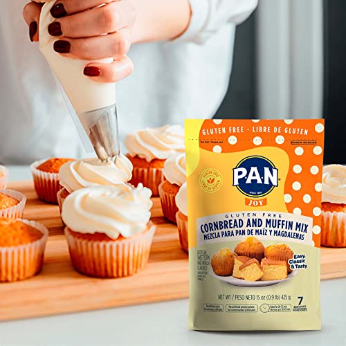 P.A.N Cornbread and Muffin Mix – Gluten Free Baking Mix 0.9 lb. ...
