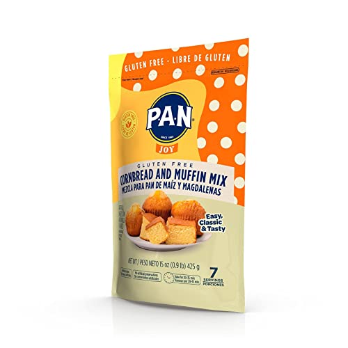 P.A.N Cornbread and Muffin Mix – Gluten Free Baking Mix 0.9 lb. ...