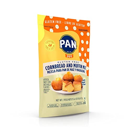 P.A.N Cornbread and Muffin Mix – Gluten Free Baking Mix 0.9 lb. ...