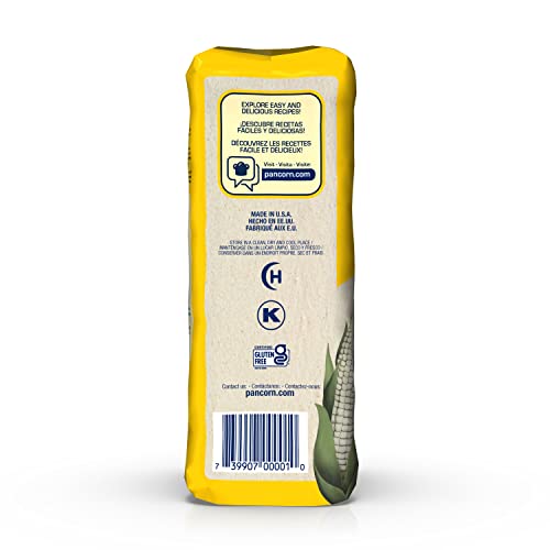 P.A.N. White Corn Meal – Pre-cooked Gluten Free and Kosher Flour...