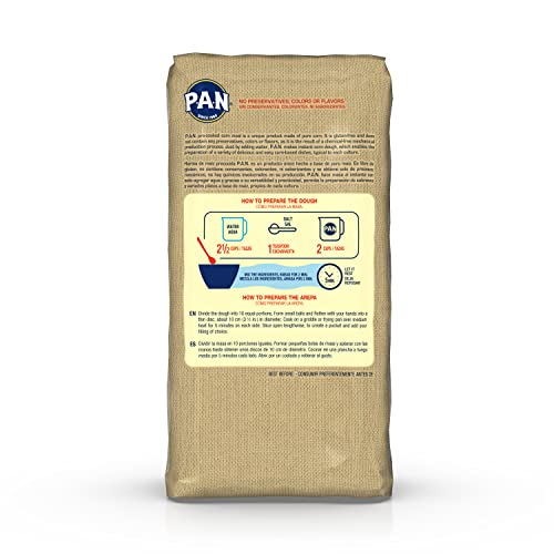 P.A.N. Whole Grain White Corn Meal – Pre-cooked Gluten Free and ...