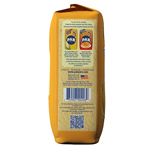 P.A.N. Yellow Corn Meal – Pre-Cooked Gluten Free And Kosher Flou