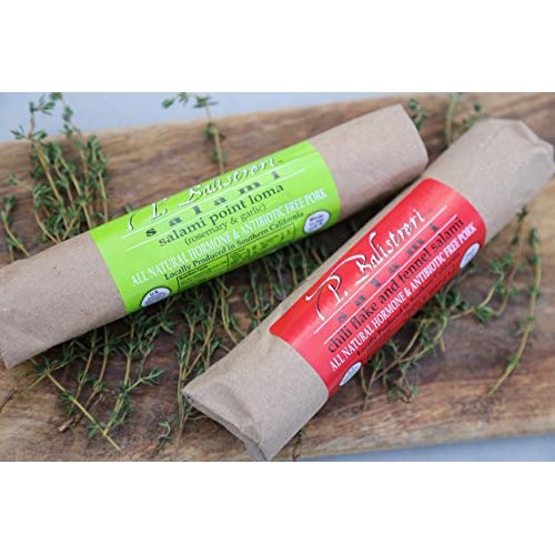 Salami Rosemary Garlic &Amp; Chili Flake Fennel Salami 2 Pack