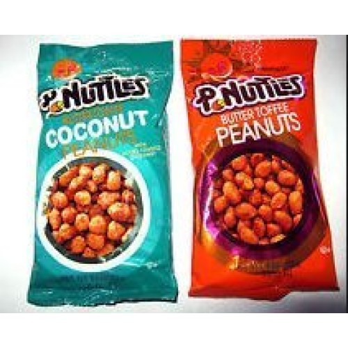 P-Nuttles Butter Peanuts Variety Bundle, 5.5 Ounce Bags, Pack O