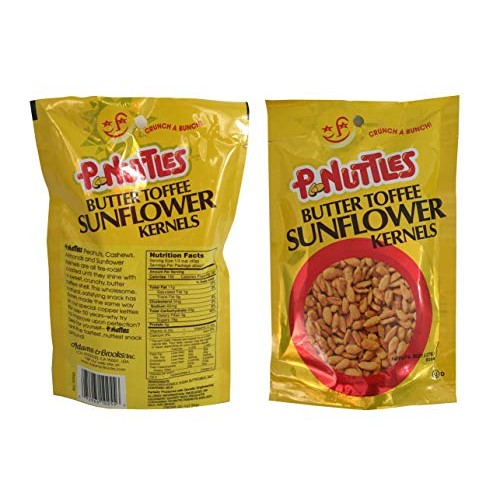 P.Nuttles Butter Toffee Nuts Variety Pack - Butter Toffee Sunflo