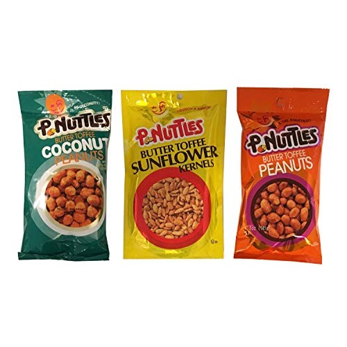 P.Nuttles Butter Toffee Nuts Variety Pack - Butter Toffee Sunflo