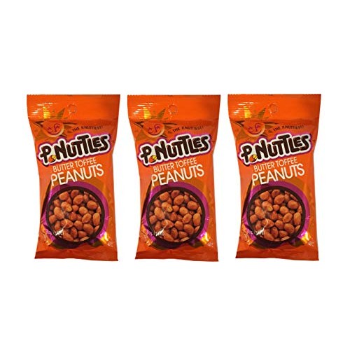 P.Nuttles Butter Toffee Peanuts 5 Oz - Pack Of 3 Peanuts