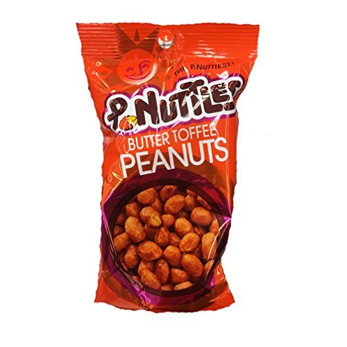 P-Nuttles Butter Toffee Peanuts 5Oz Pack Of 2