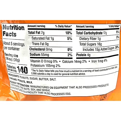 P-Nuttles Butter Toffee Peanuts, Toffee Covered Peanuts, 5.25 Ou