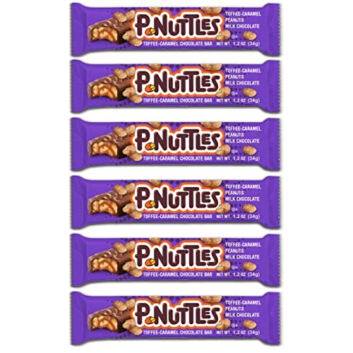 P-Nuttles Chocolate Bar – Toffee Caramel Peanuts Milk Chocolate