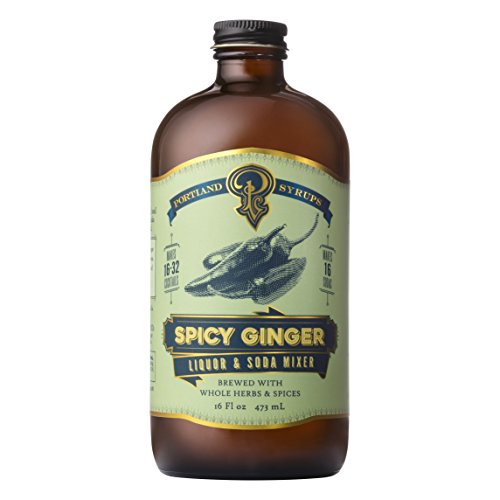 Portland Syrups Spicy Ginger Syrup 16Oz 1 Pack
