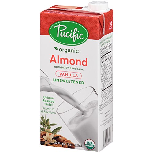 Pacific Foods Organic Almond Non-Dairy Beverage, Unsweetened Van