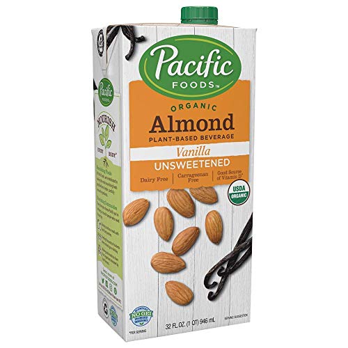 Pacific Foods Organic Almond Non-Dairy Beverage, Unsweetened Van