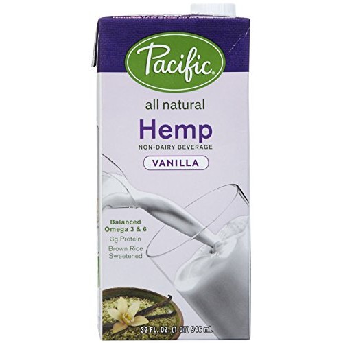 Pacific Foods Hemp Milk, Vanilla, 32Oz