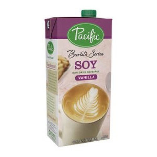 Pacific Foods 4294 Pacific Barista Series Soy Vanilla Beverage