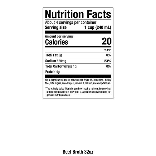 Pacific Foods Beef Broth, 32Oz