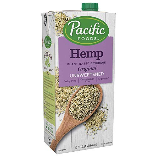 Pacific Foods Hemp Original Unsweetened Plant-Based Beverage, 32