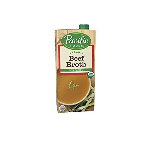 Pacific Foods Low Sodium Organic Beef Broth, 32Oz