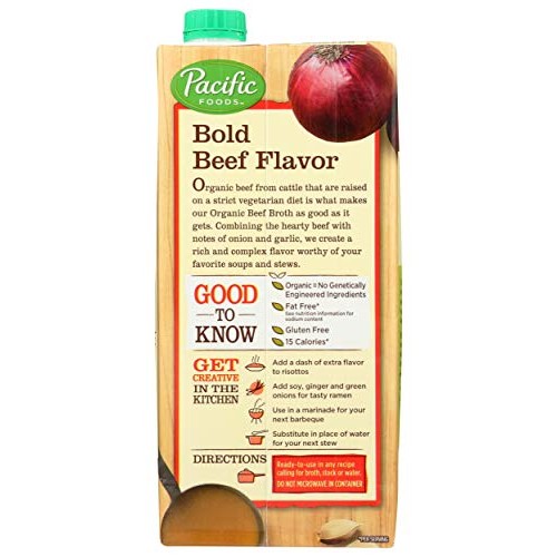 Pacific Foods Organic Beef Broth, 32 Oz